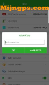 Setracker2 reviews instellen voicecare telefoonboek telefoonnummer