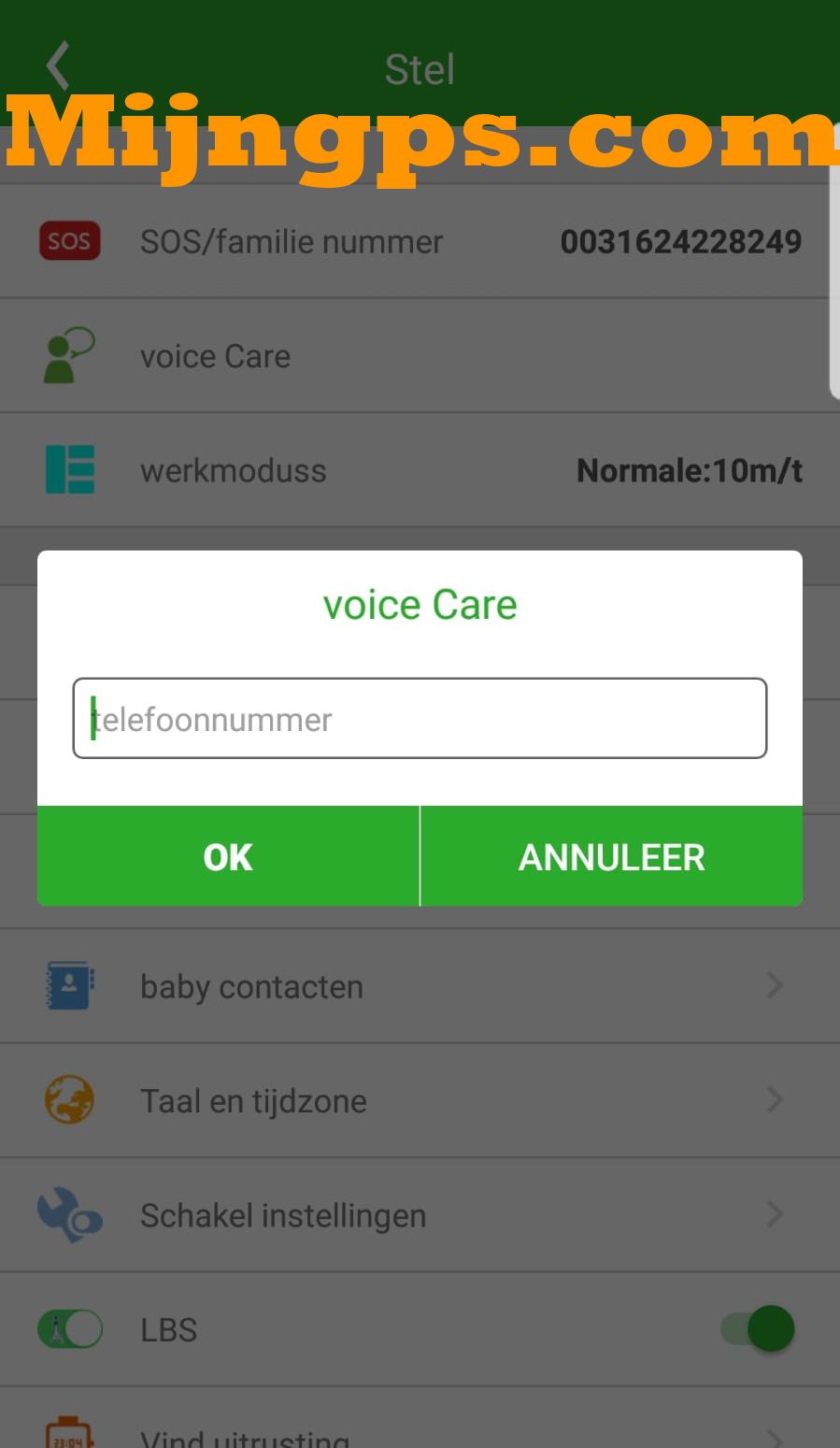 reset setracker account