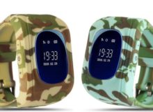 Q50 Camo SOS LED Smartwatch v2 2019 camouflage