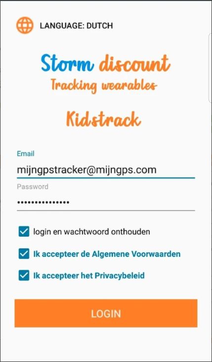 kidstrack app download storm discount